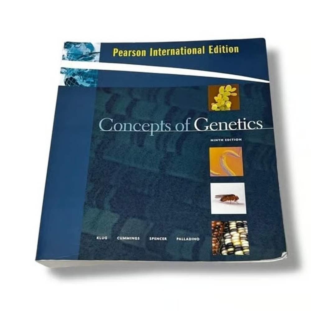 Concepts of Genetics Textbook 9th Edition William S Klug 2009
